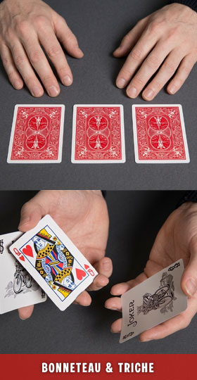 magicien bonneteau et triche
