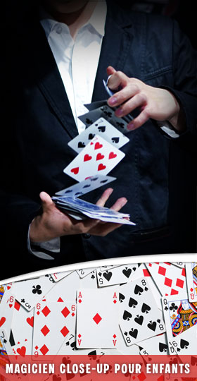 magicien close-up pour enfants