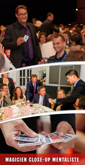 magicien close-up mentaliste