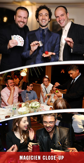 magicien close-up