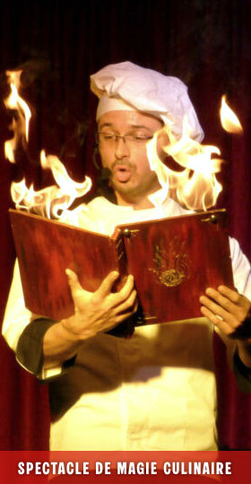 spectacle de magie culinaire