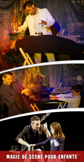 magie de scène pour enfants